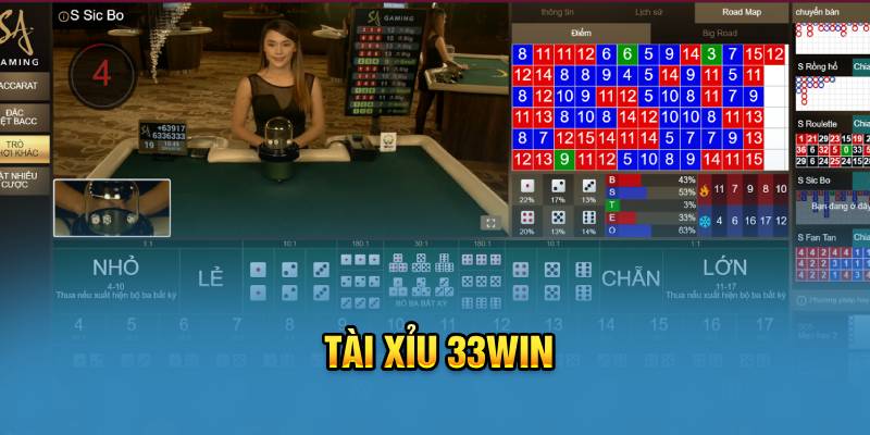 Tài xỉu 33win