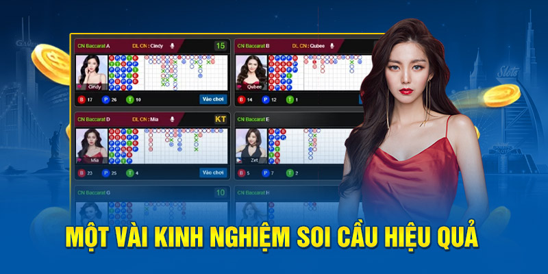 Một vài kinh nghiệm soi cầu hiệu quả 